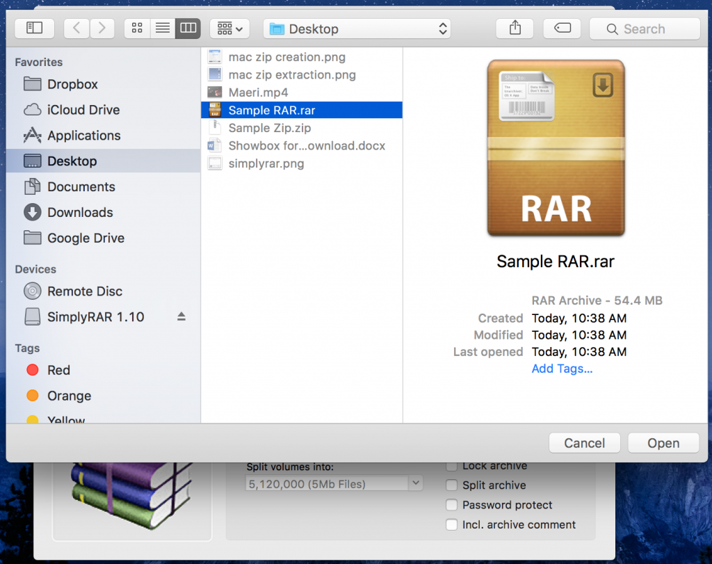 Download Zip Rar For Mac